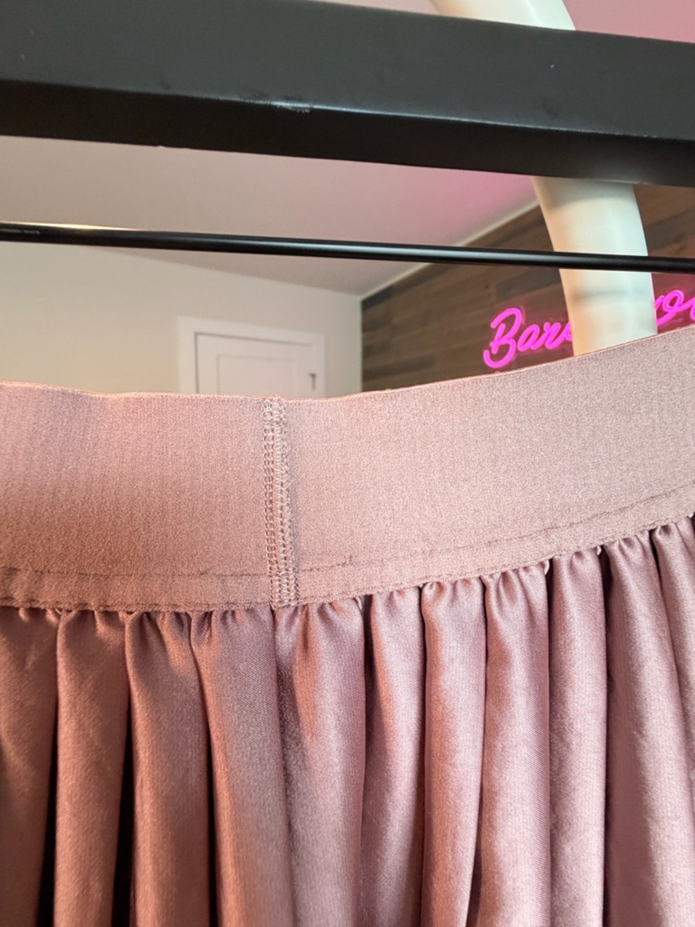 Lululemon Satin Pleated Midi Skirt | Size S - Picture 5 of 8